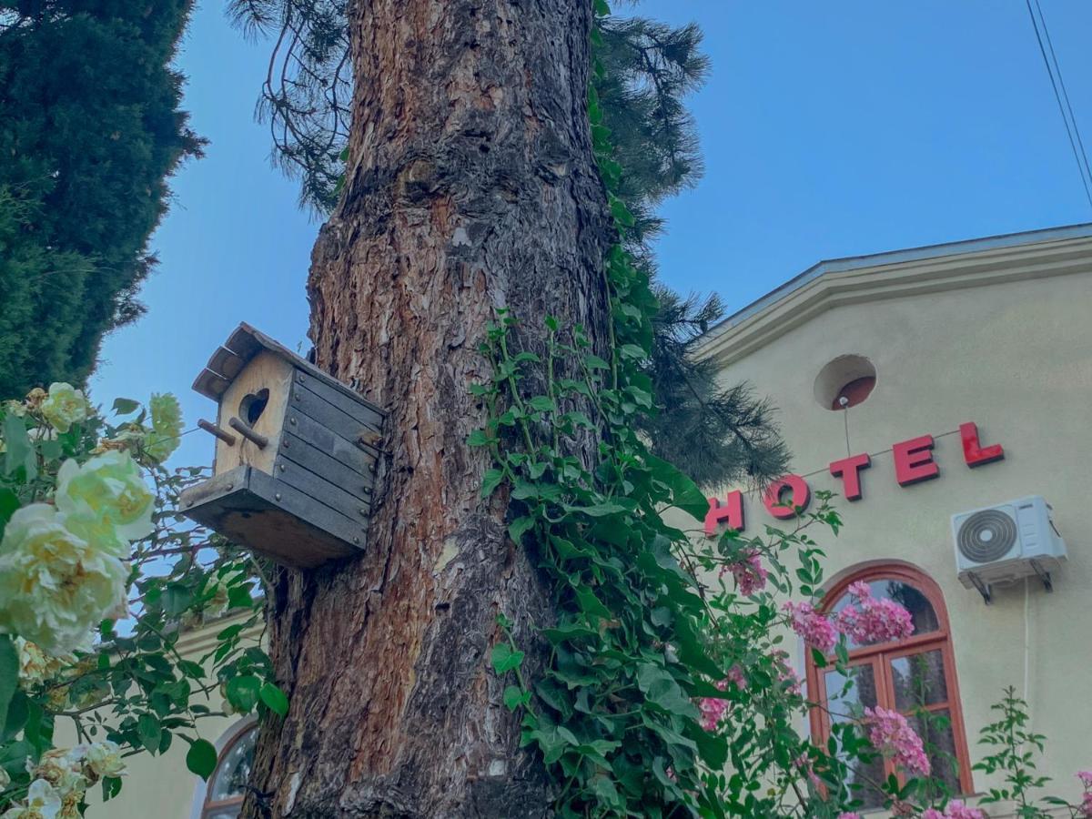 Hotel Kakhaberi Tetritskaro Esterno foto
