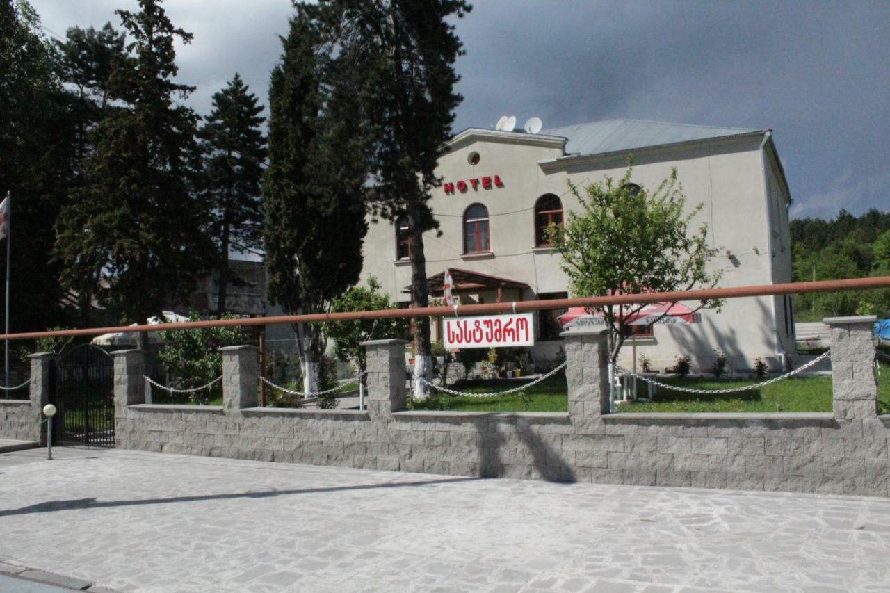 Hotel Kakhaberi Tetritskaro Esterno foto